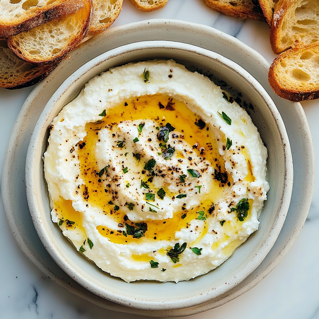 Irresistible Spicy Ricotta Dip with Hot Honey Recipe