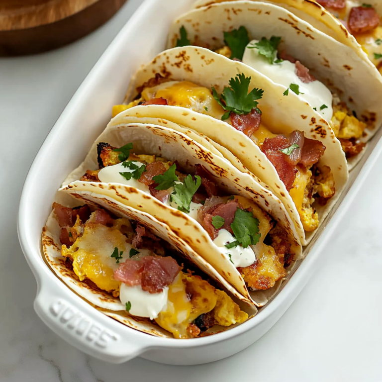 Delicious Tasty Baked Breakfast Tacos for Busy Mornings