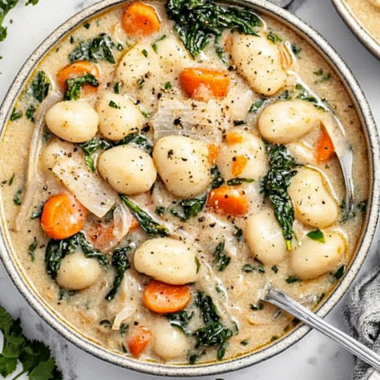 Cozy Vegan Chickpea Gnocchi Soup for Chilly Nights