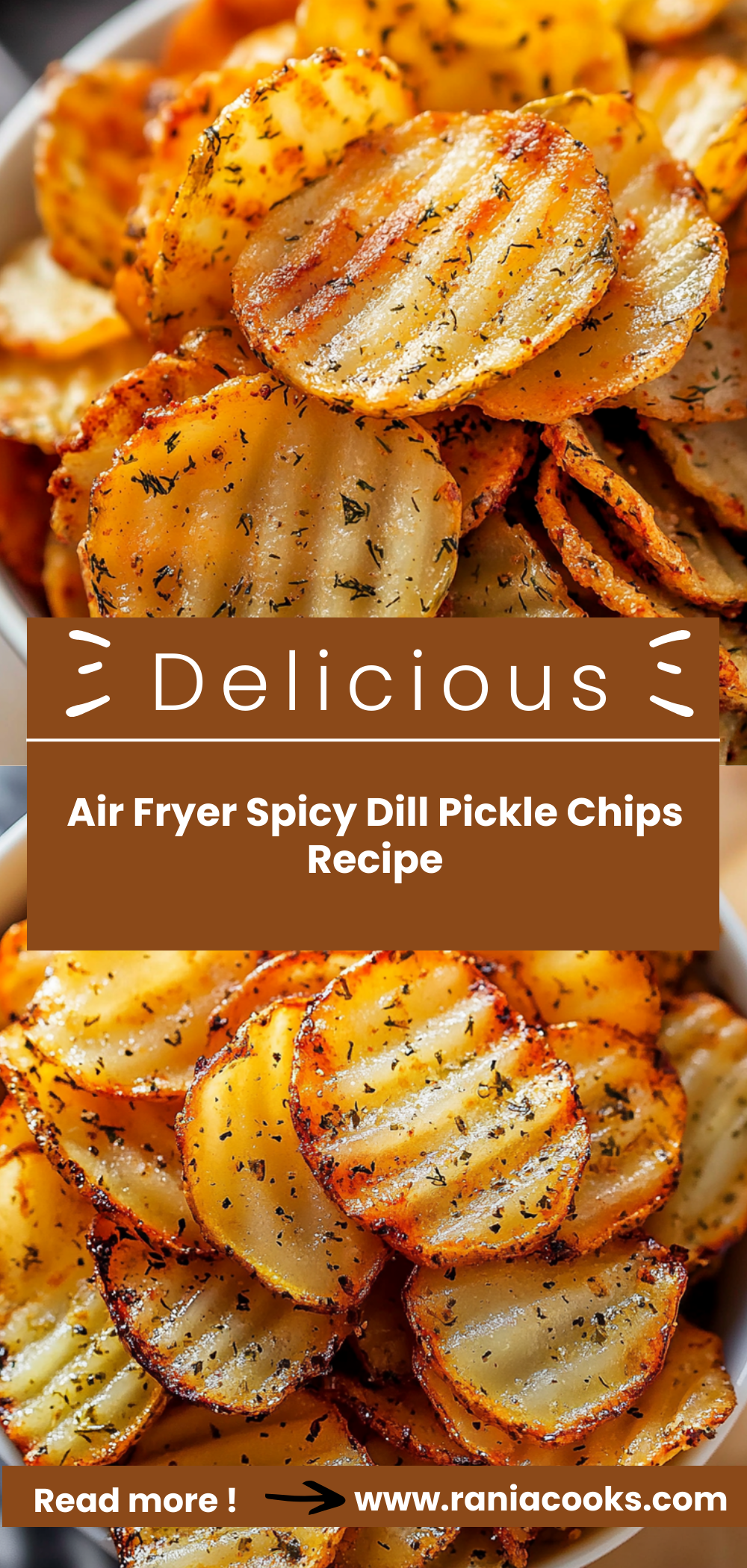 Air Fryer Spicy Dill Pickle Chips Recipe