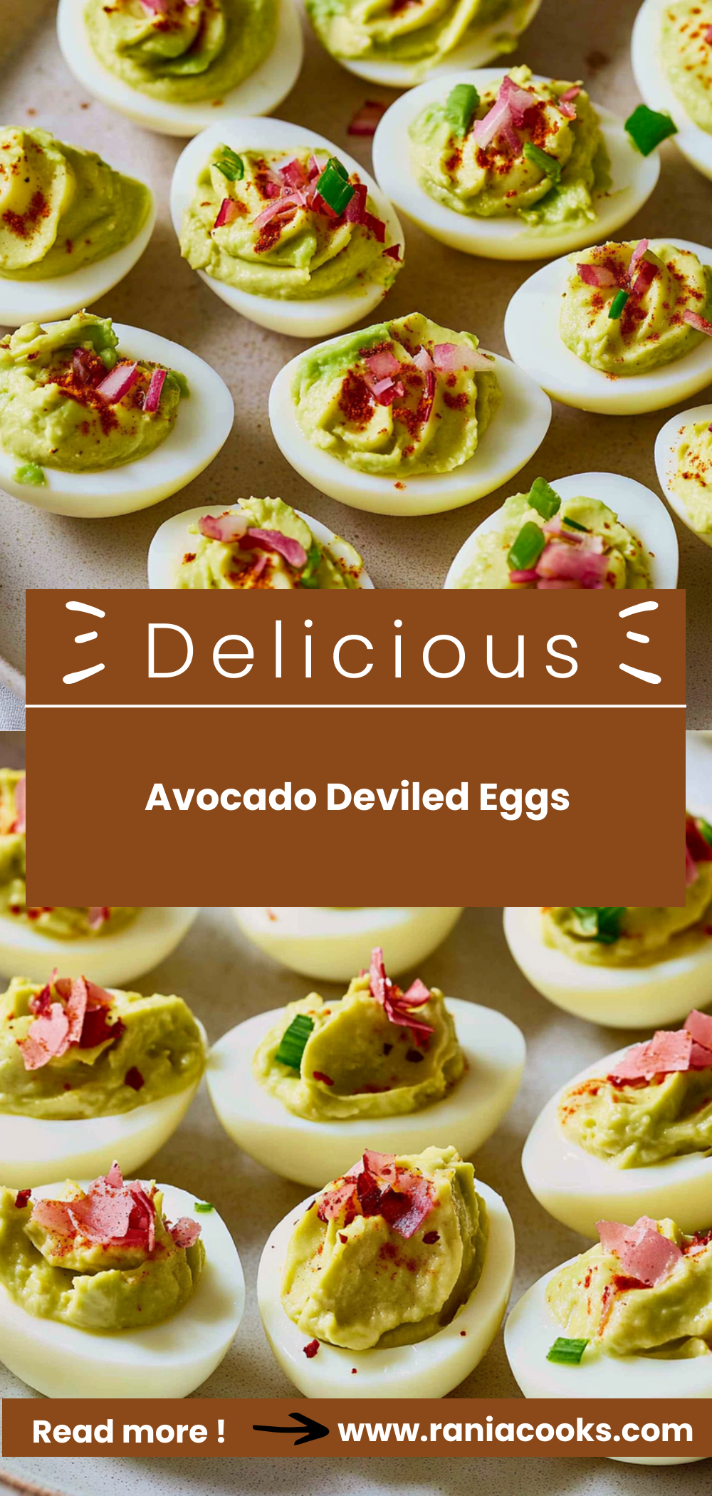 Avocado Deviled Eggs