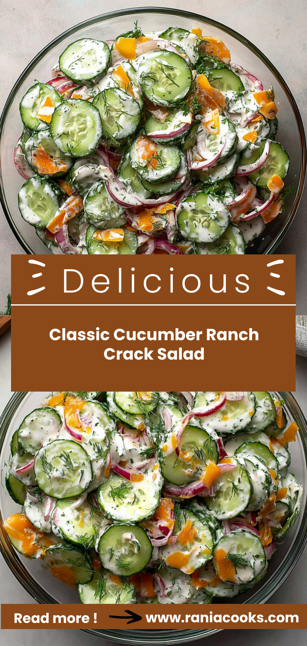 Classic Cucumber Ranch Crack Salad