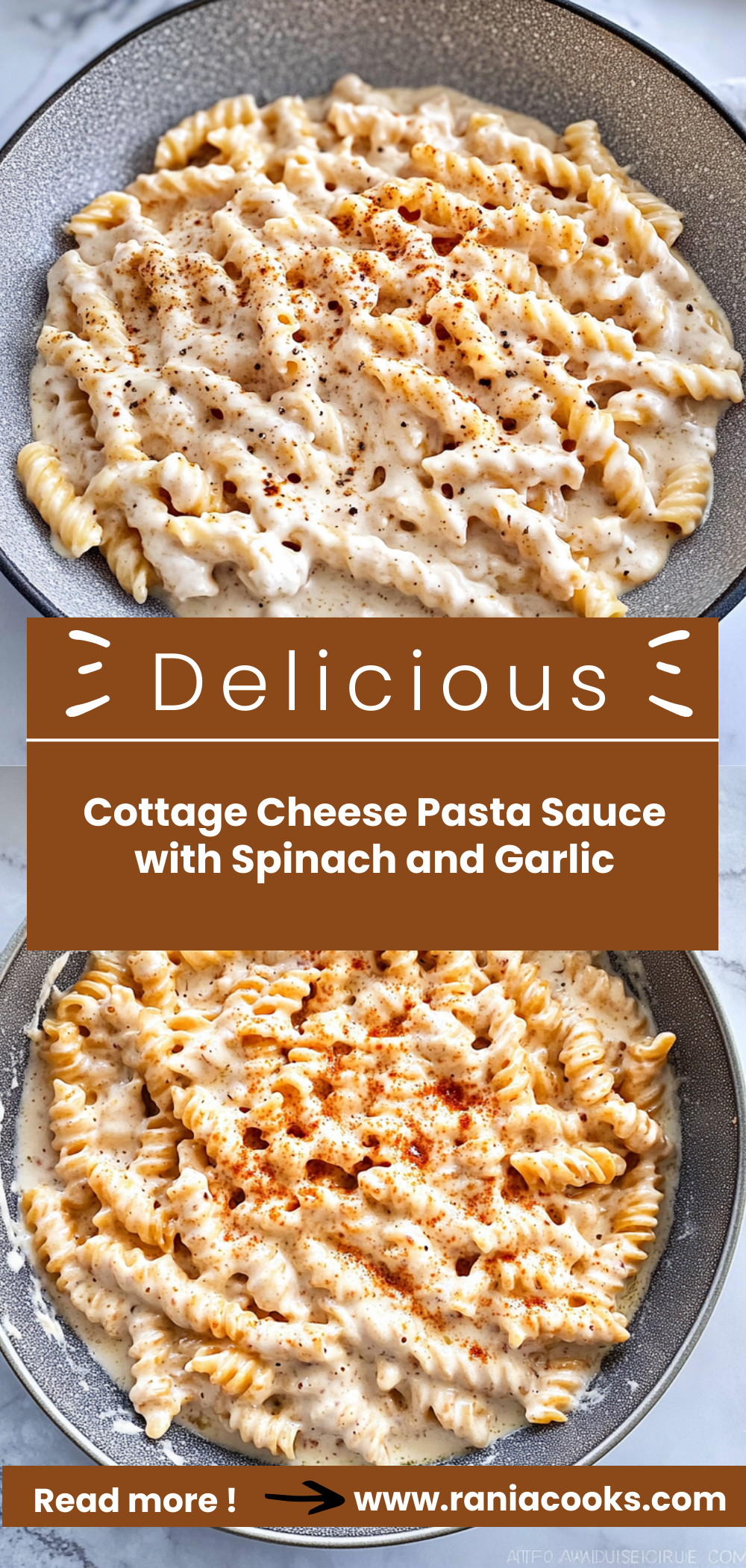 Cottage Cheese Pasta Sauce