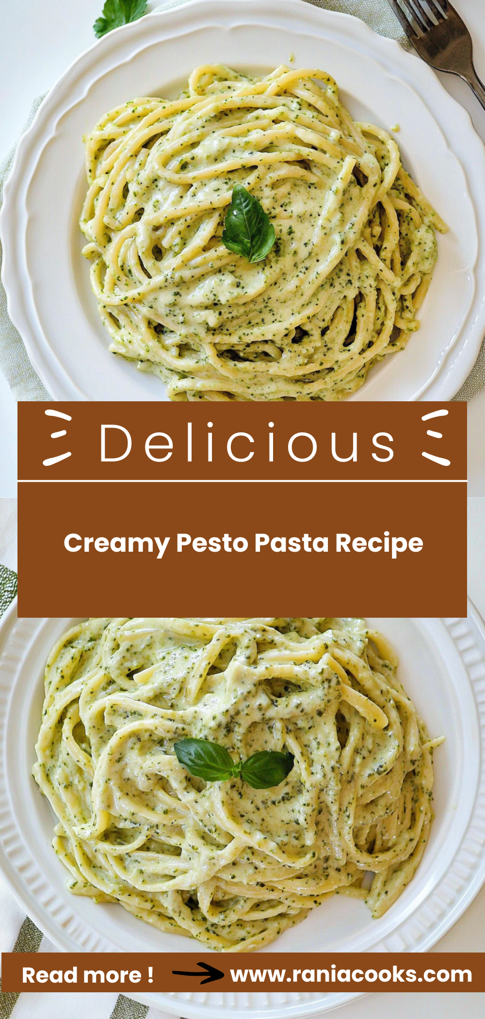 Creamy Pesto Pasta Recipe