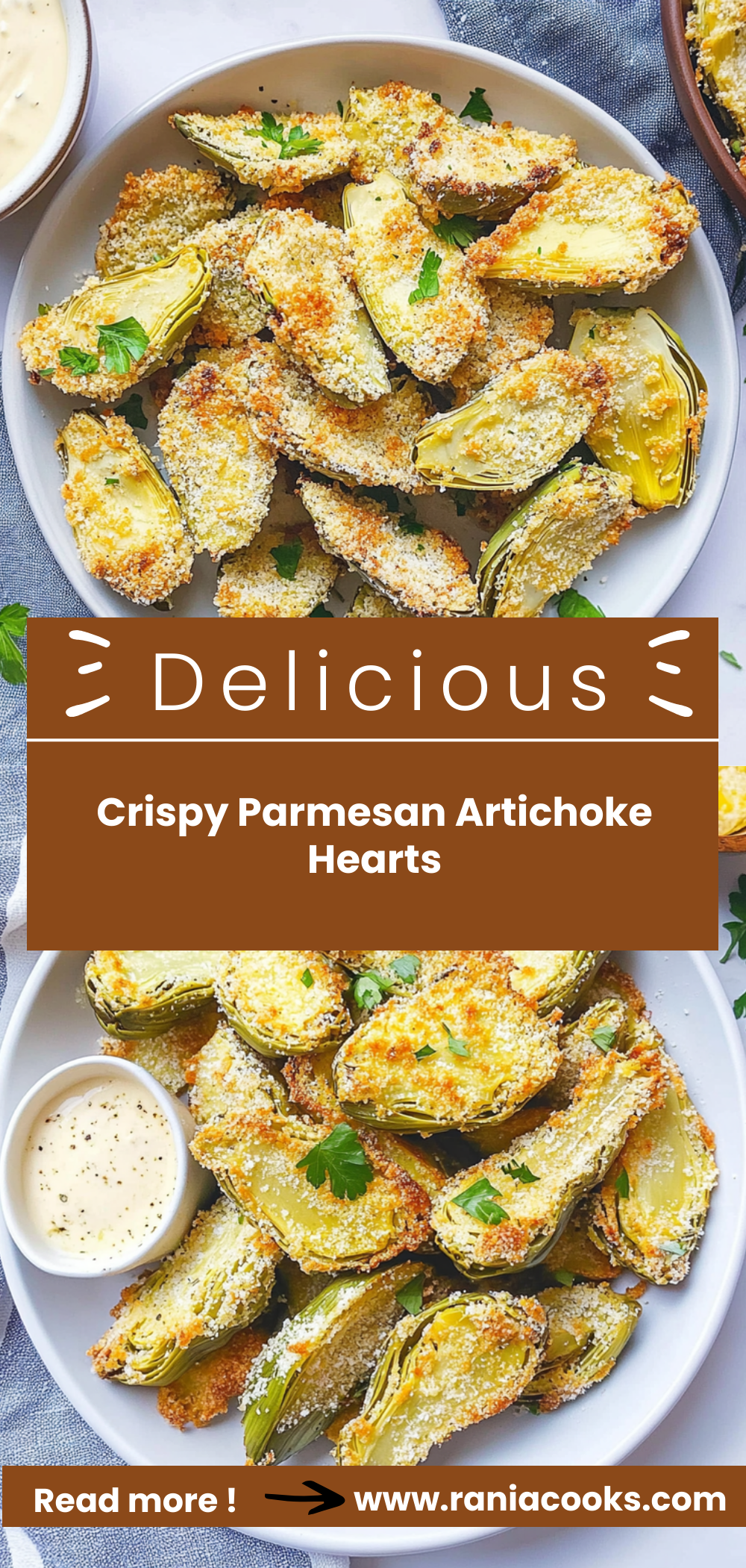 Crispy Parmesan Artichoke Hearts