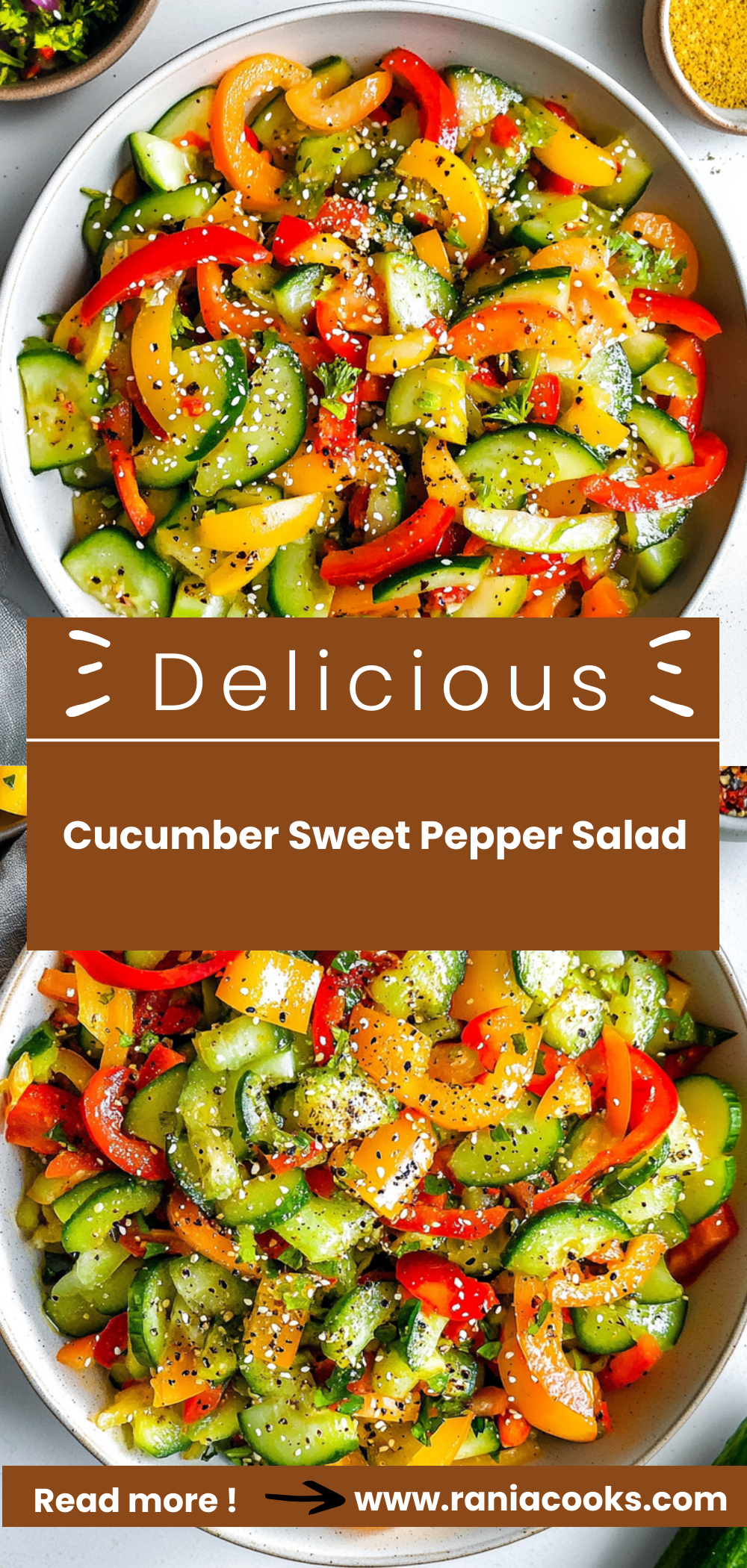 Cucumber Sweet Pepper Salad