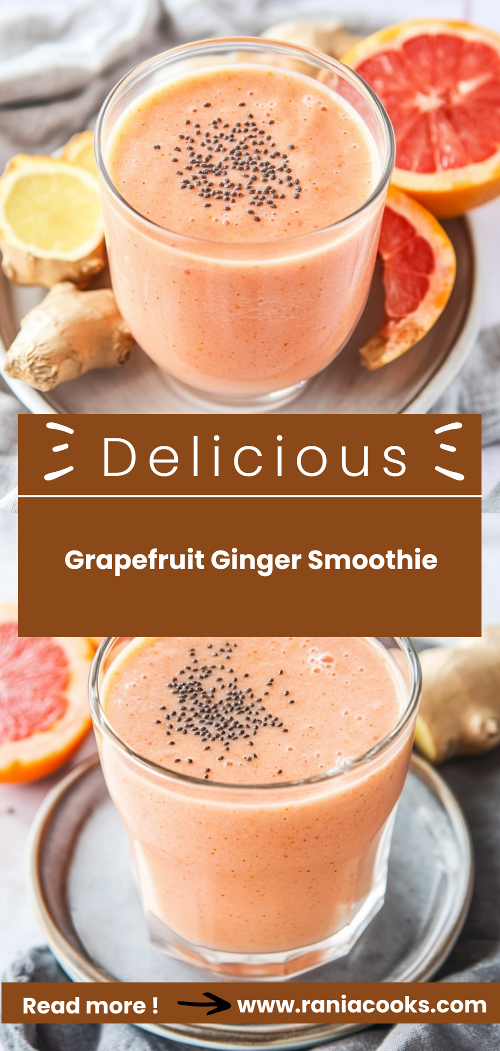Grapefruit Ginger Smoothie