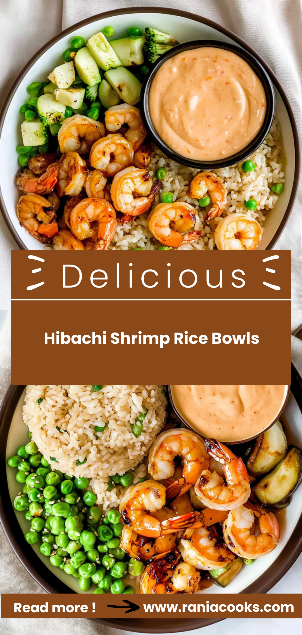 Hibachi Shrimp Rice Bowls