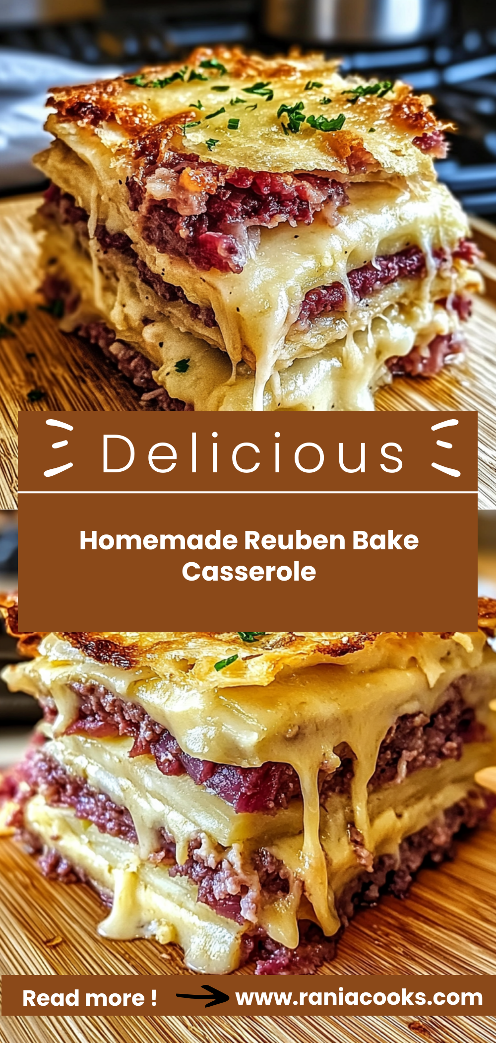 Homemade Reuben Bake