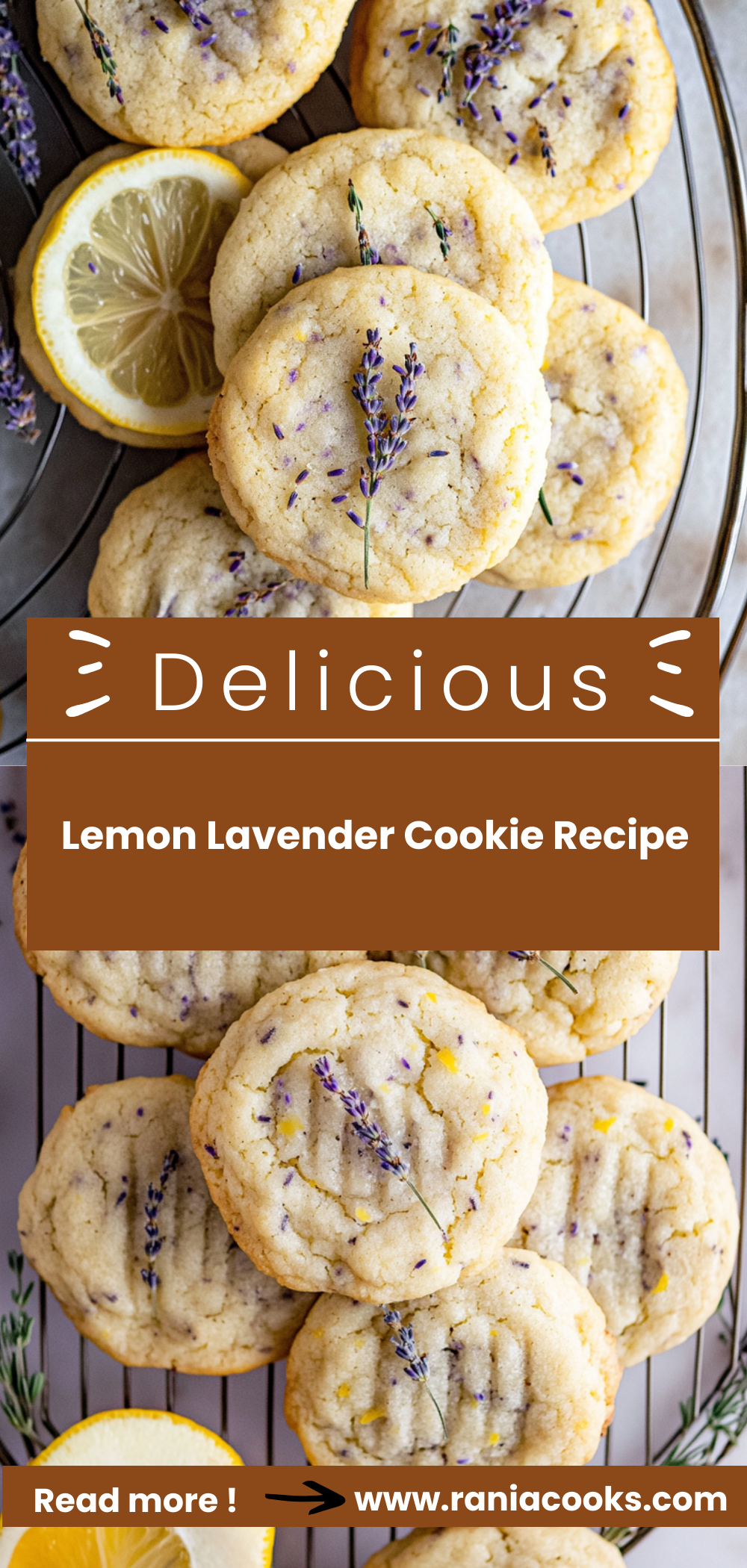 Lemon Lavender Cookie Recipe