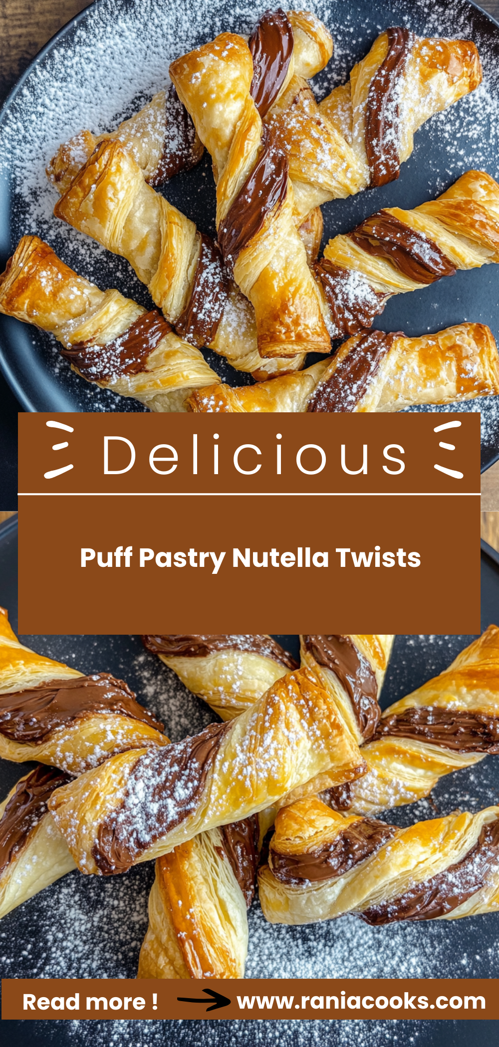 Puff Pastry Nutella Twists
