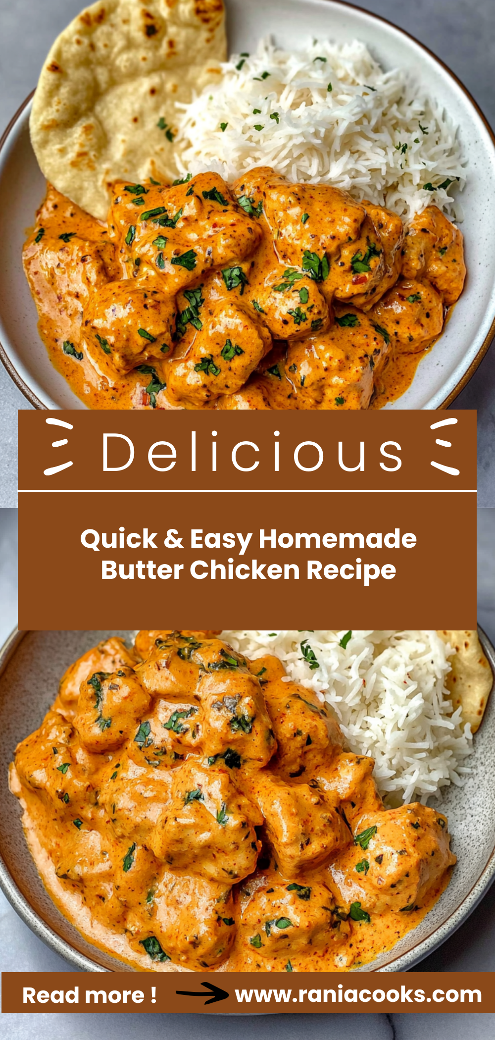 Quick & Easy Homemade Butter Chicken Recipe
