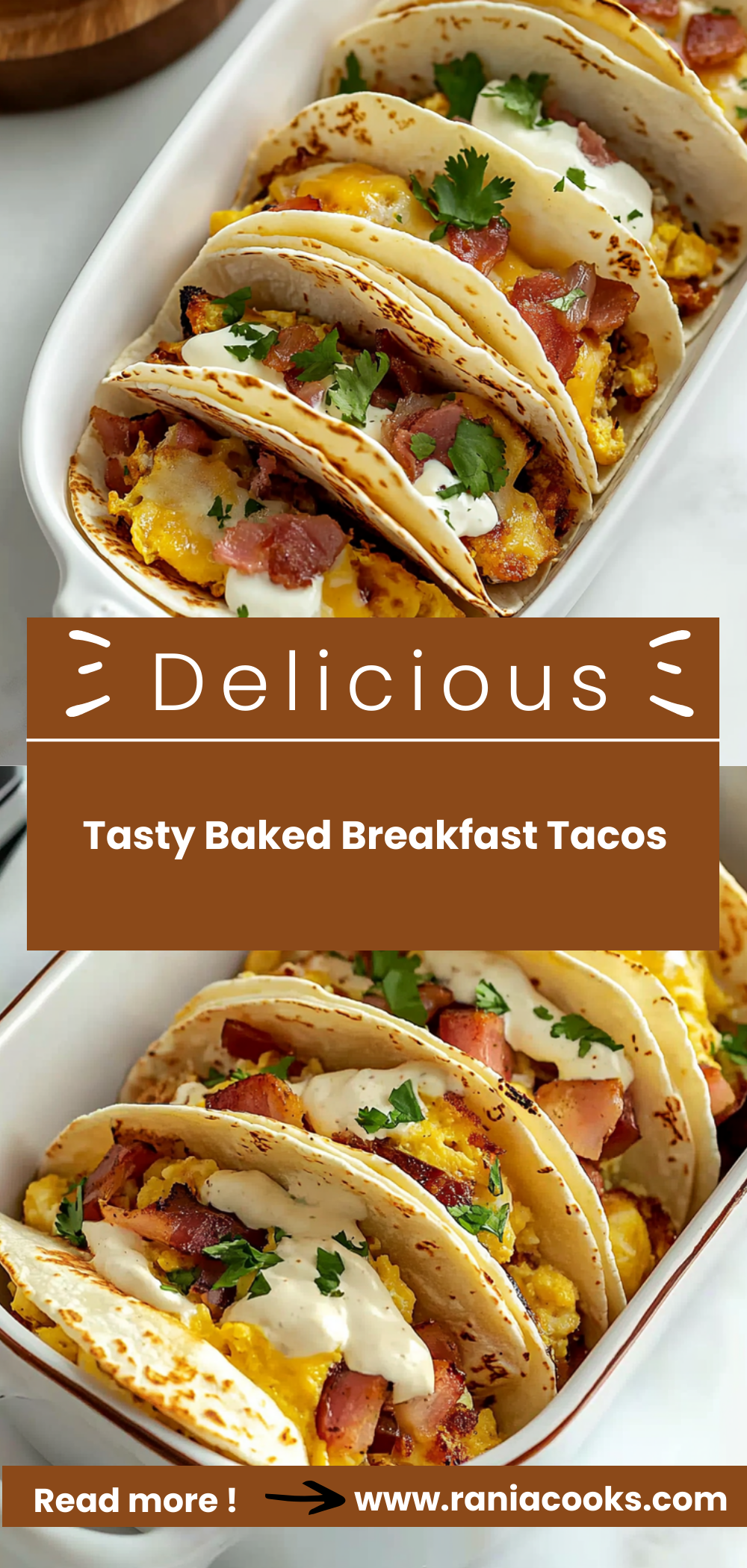 Tasty Baked Breakfast Tacos