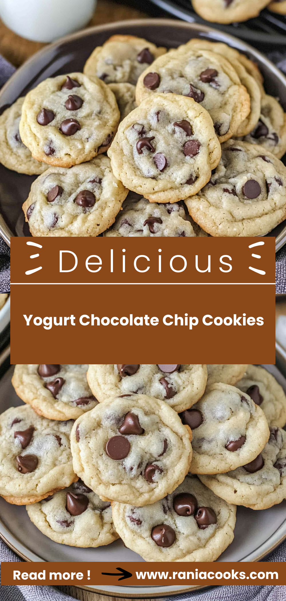 Yogurt Chocolate Chip Cookies