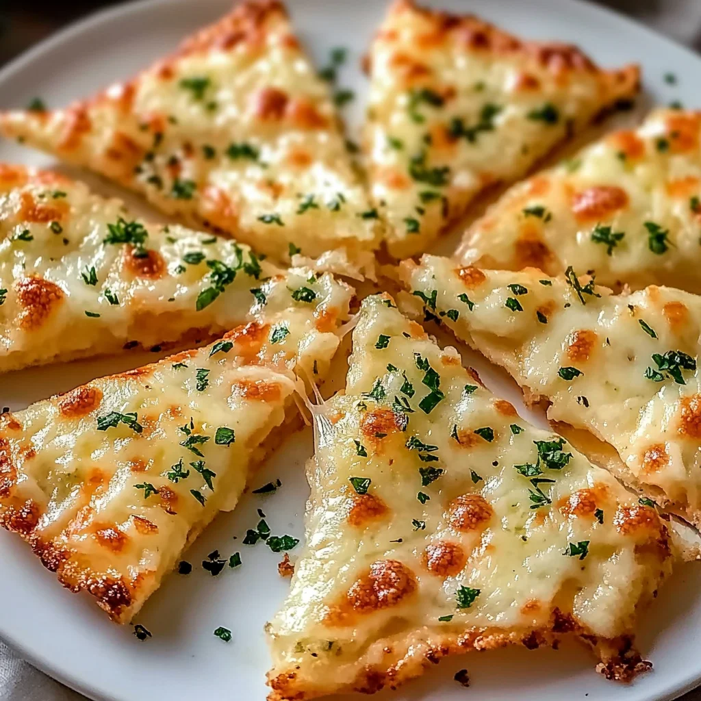 Air Fryer Cheesy Tortilla Garlic Bread: A Savory Delight