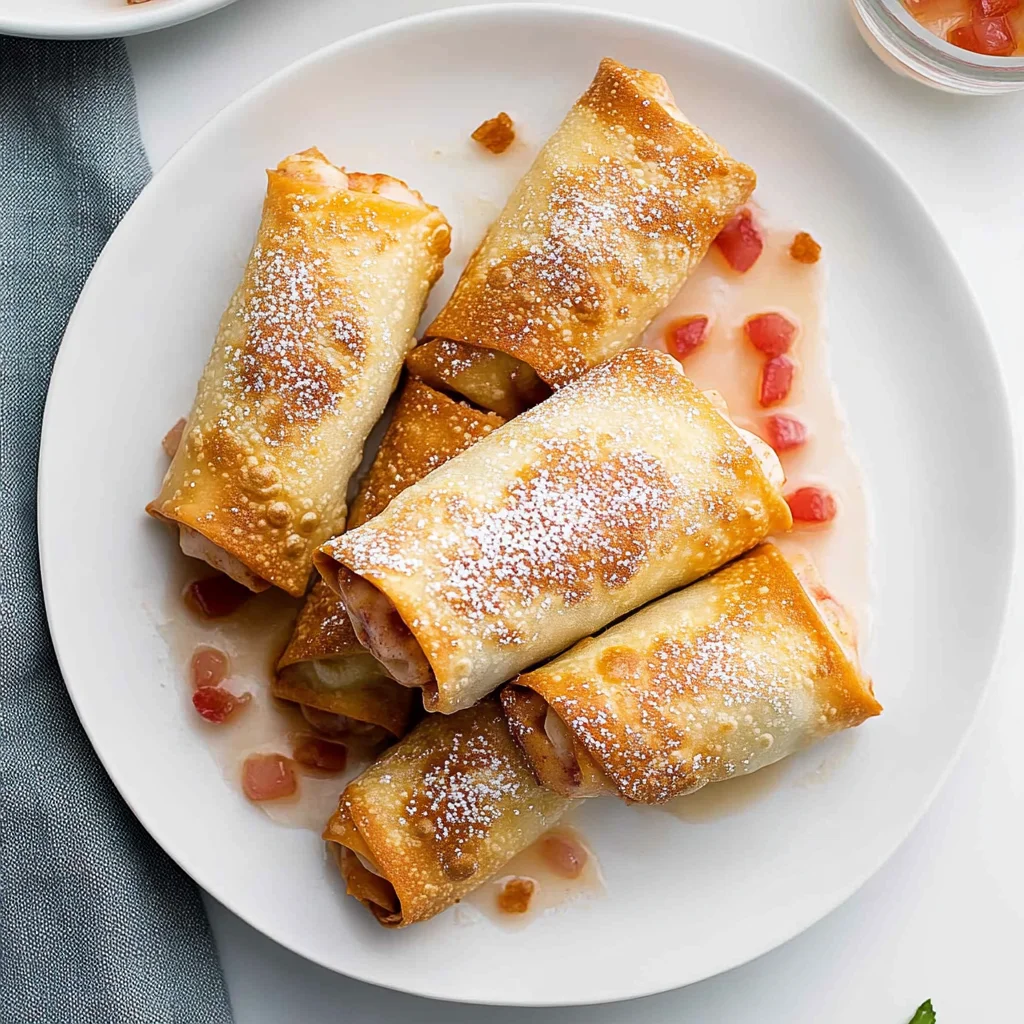 Cheesecake Egg Rolls: The Ultimate Sweet Treat