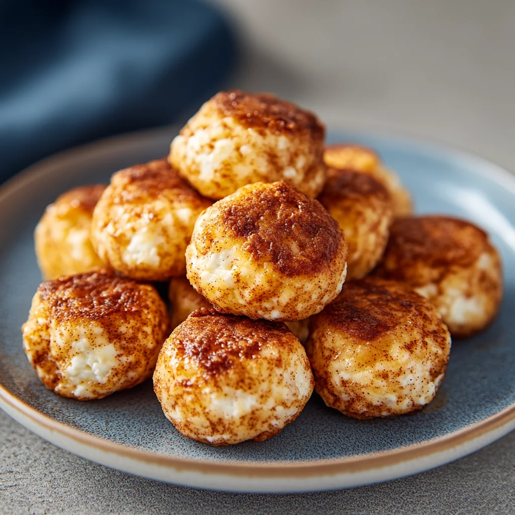 Cinnamon Apple Cottage Cheese Bites: A Crunchy Delight