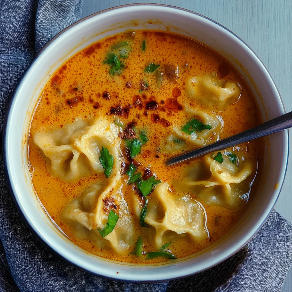 Coconut Curry Soup with Dumplings: Cozy Weeknight Delight