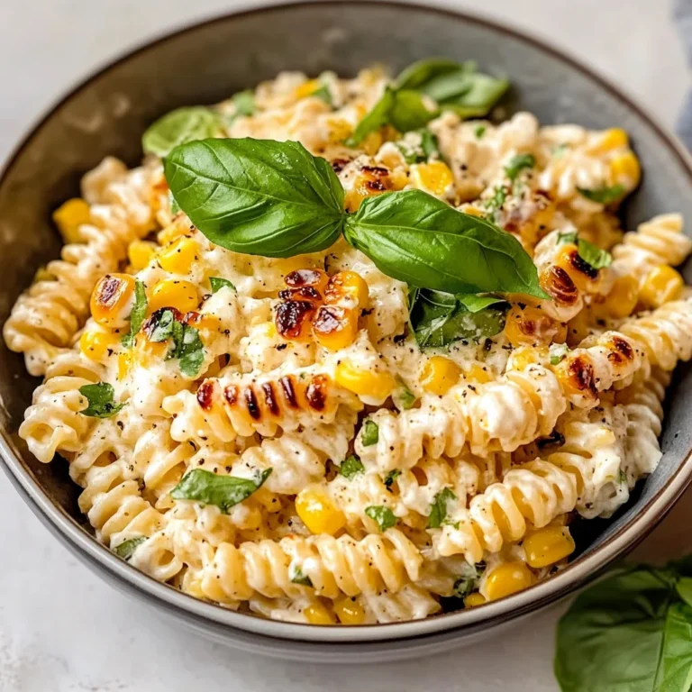 Creamy Street Corn Pasta Salad: A Flavor Explosion!
