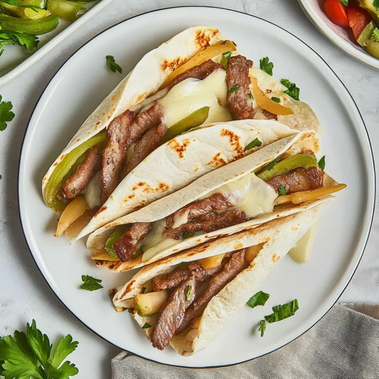 Crispy Philly Cheesesteak Grilled Wraps: Flavor Explosion!