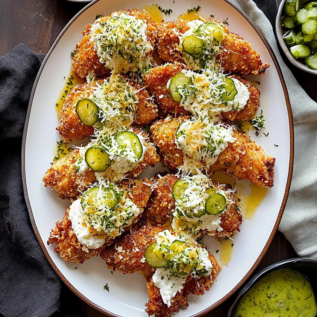 Dill Pickle Parmesan Chicken: Zesty and Crispy Delight