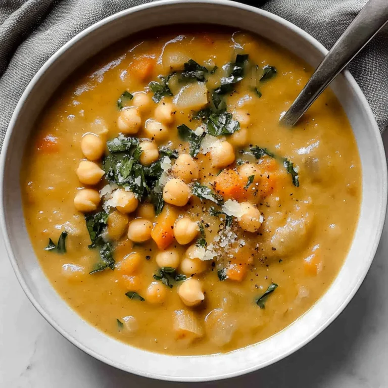 Easy Garlic Chickpea Soup: Comfort in a Bowl