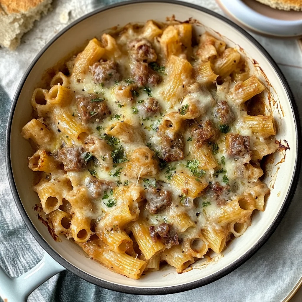 French Onion Soup Pasta Recipe: Cozy & Cheesy Delight