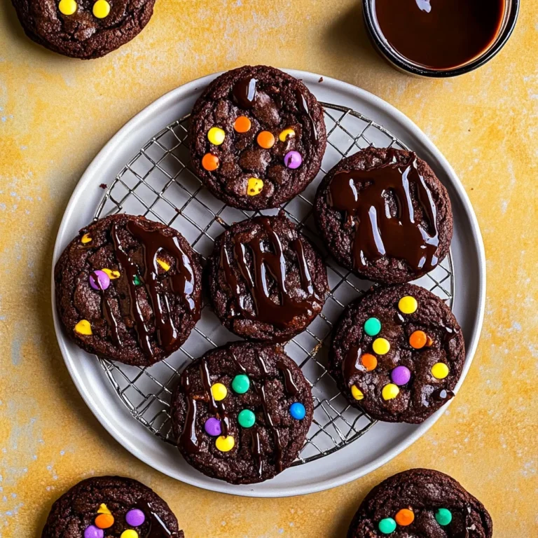 Fudgy Cosmic Brownie Cookies: A Chewy Delight!