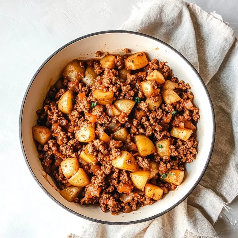 Ground Turkey with Potatoes: A Hearty Skillet Classic