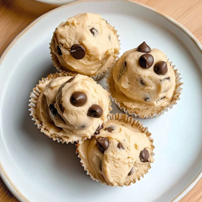 High Protein Yogurt Cookie Dough Cups: Guilt-Free Indulgence