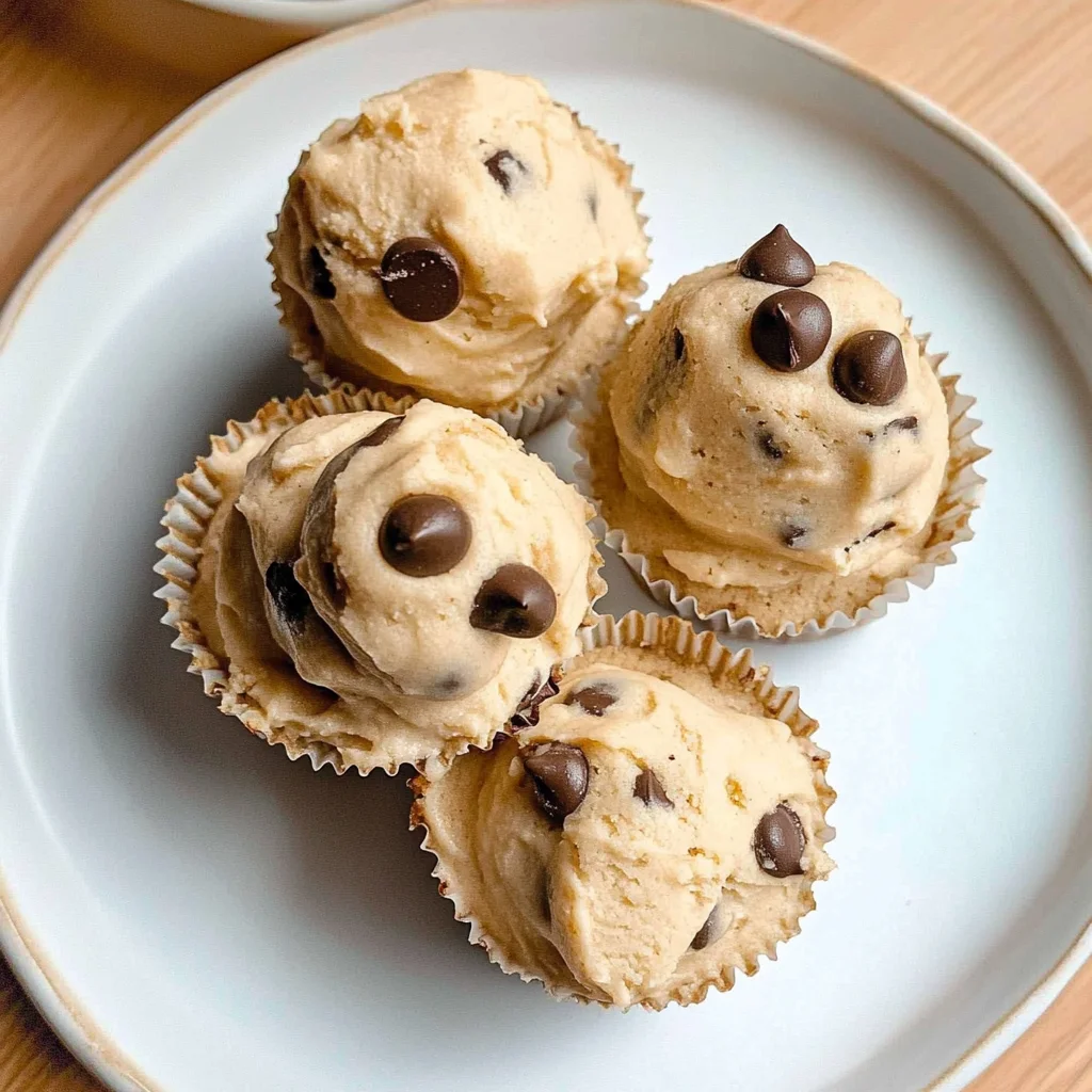 High Protein Yogurt Cookie Dough Cups: Guilt-Free Indulgence