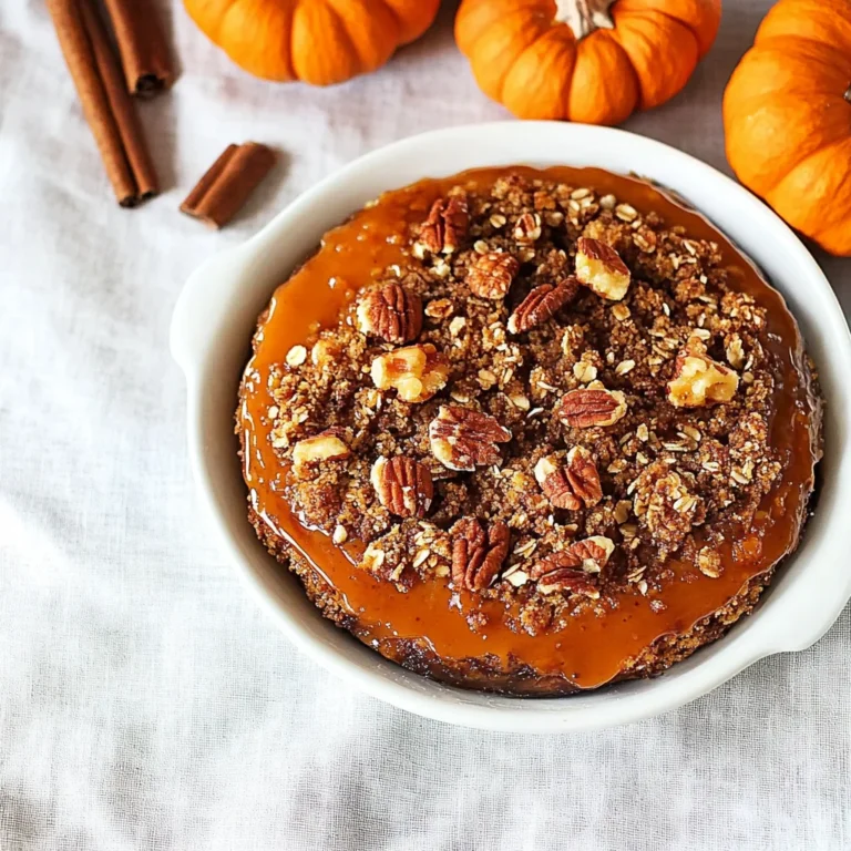 Keto Pumpkin Crisp: Satisfy Your Sweet Tooth Guilt-Free