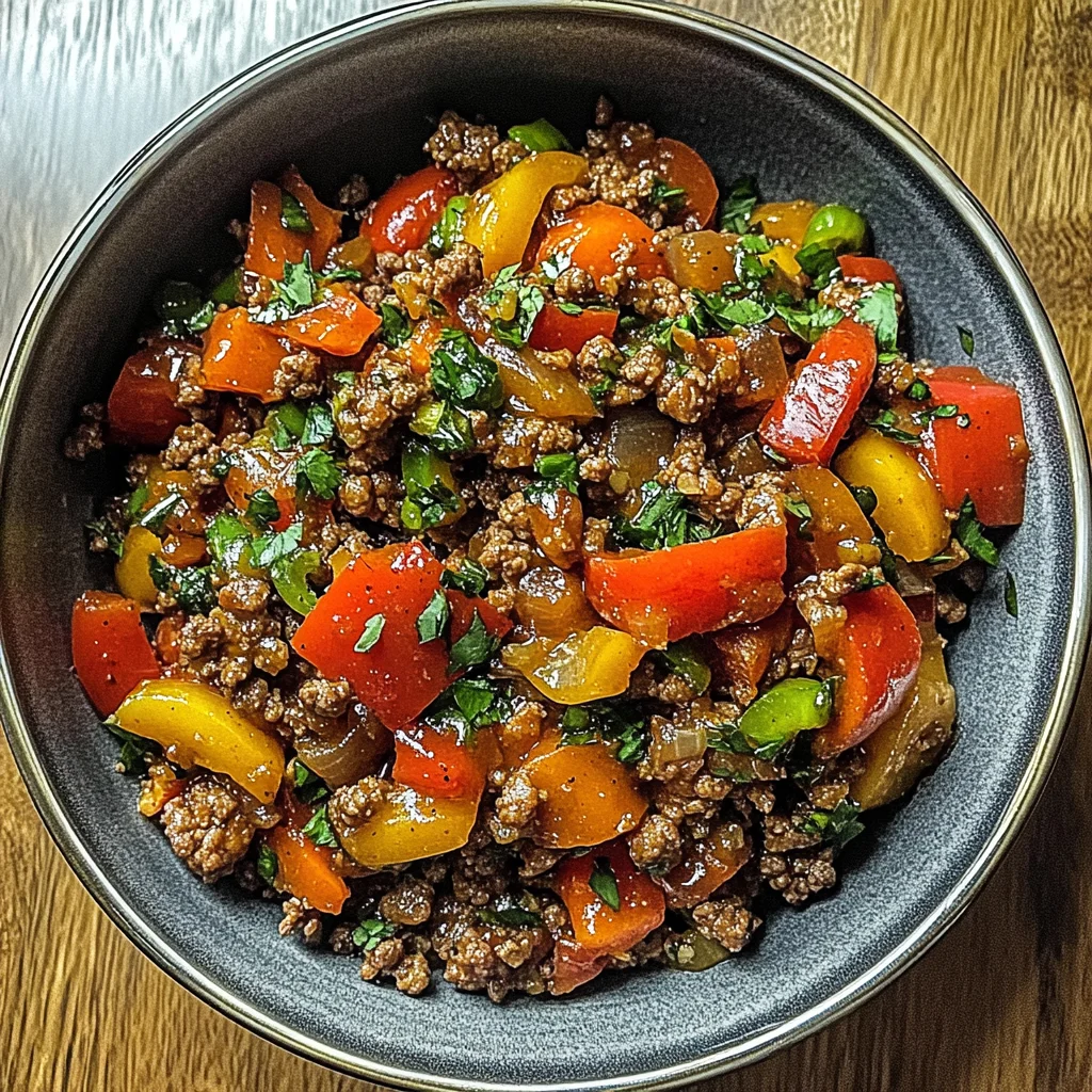 Mediterranean Ground Beef Stir Fry: Quick and Flavorful D…
