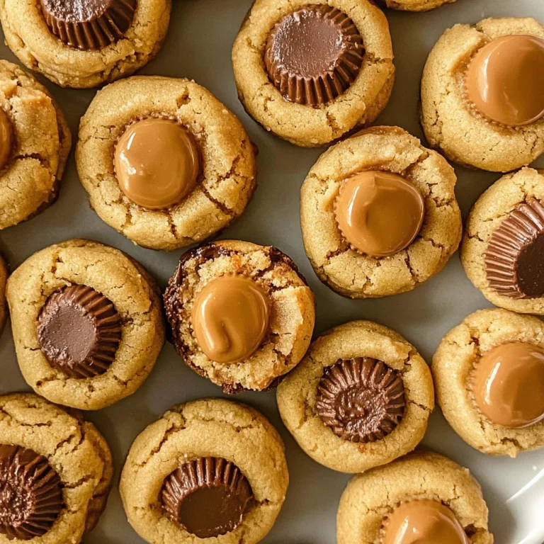 Mini Peanut Butter Cup Cookies: Irresistibly Gooey Treats