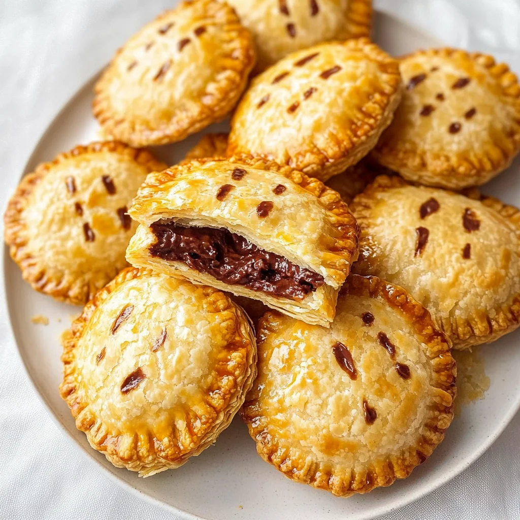 Nutella Mummy Hand Pies: Spookily Delicious Treats