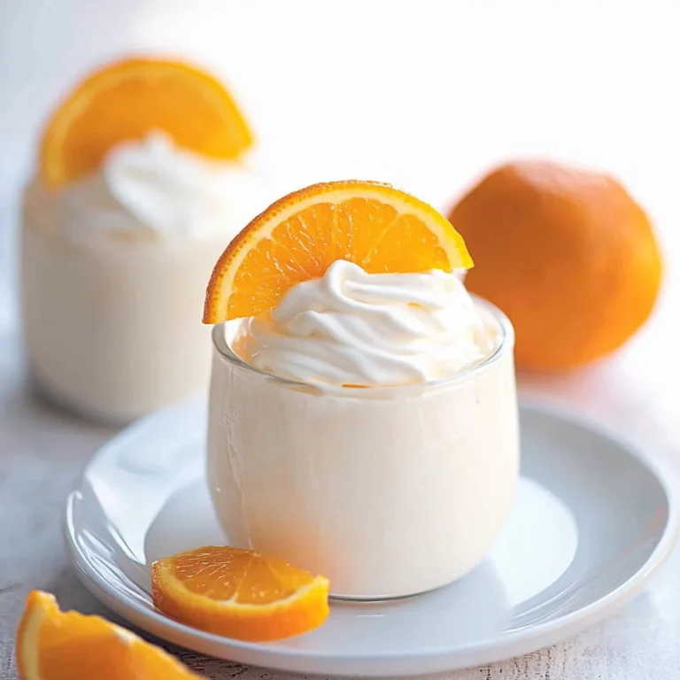 Orange Creamsicle Mousse: Guilt-Free Delight Awaits!