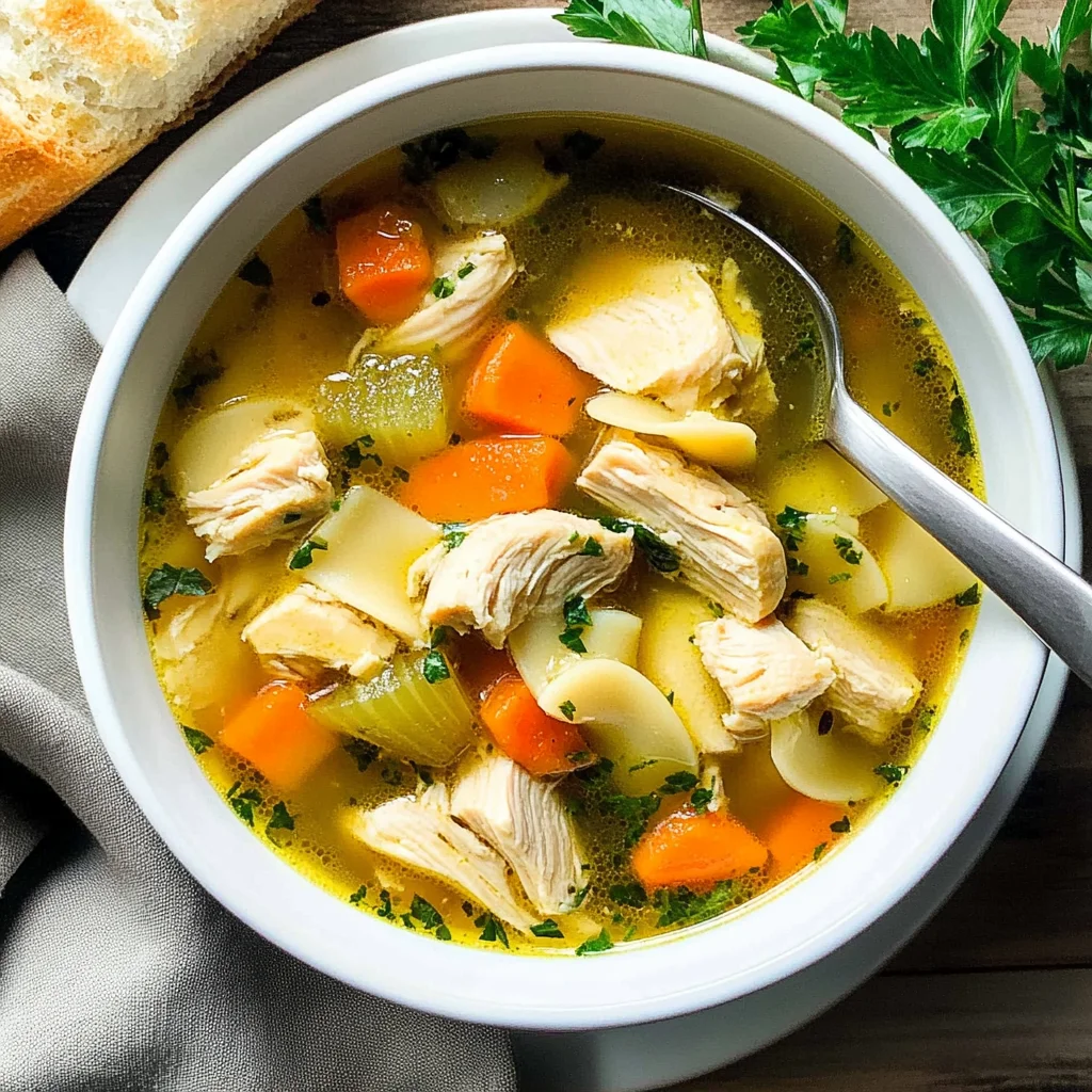Panera Chicken Noodle Soup Copycat: Cozy Comfort Food