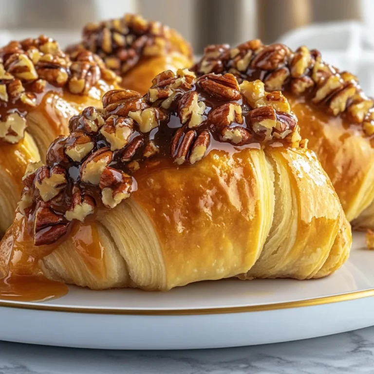Pecan Pie Crescent Rolls: Indulgent Sweet Treats