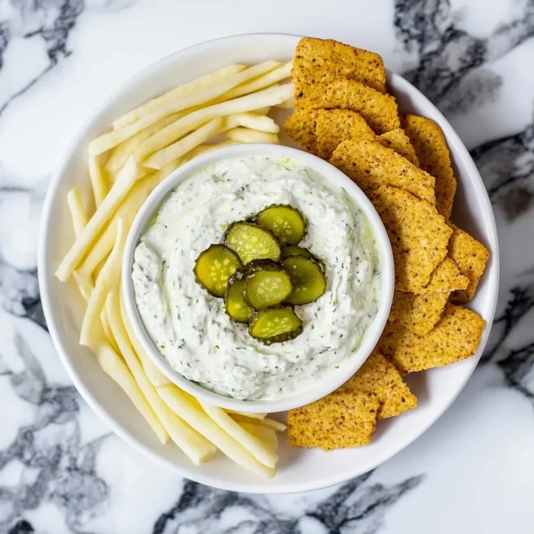 Pickle Dip: Creamy and Tangy Crowd-Pleaser Recipe