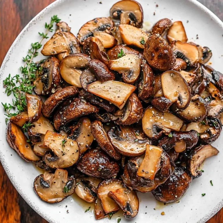 Roasted Mushrooms Recipe: Savory and Flavor-Packed Delight