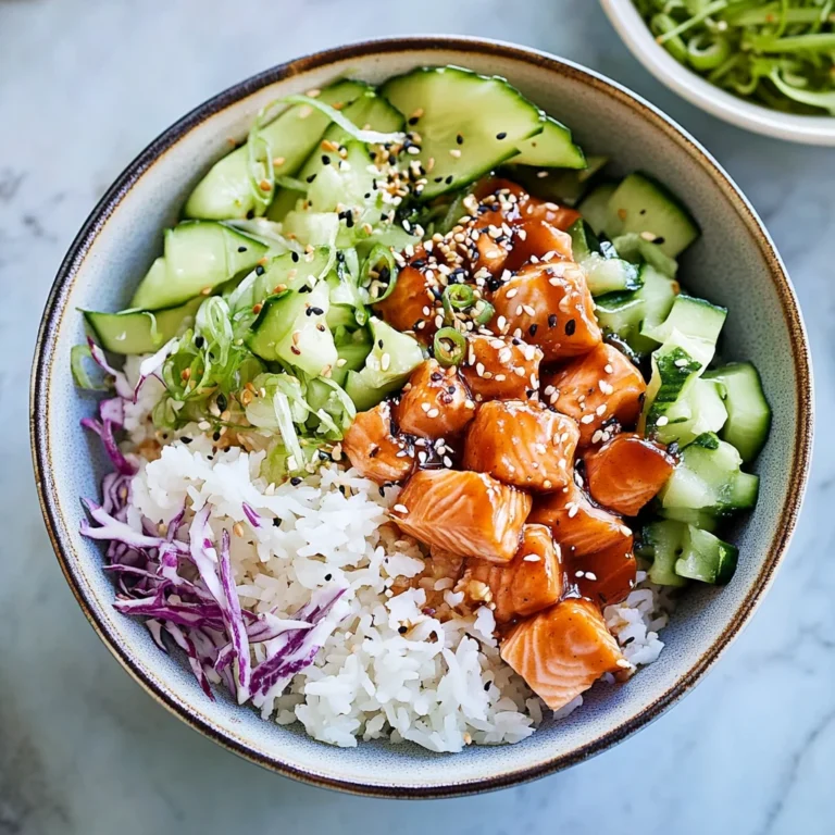 Salmon Rice Bowl: A Quick, Flavor-Packed Delight