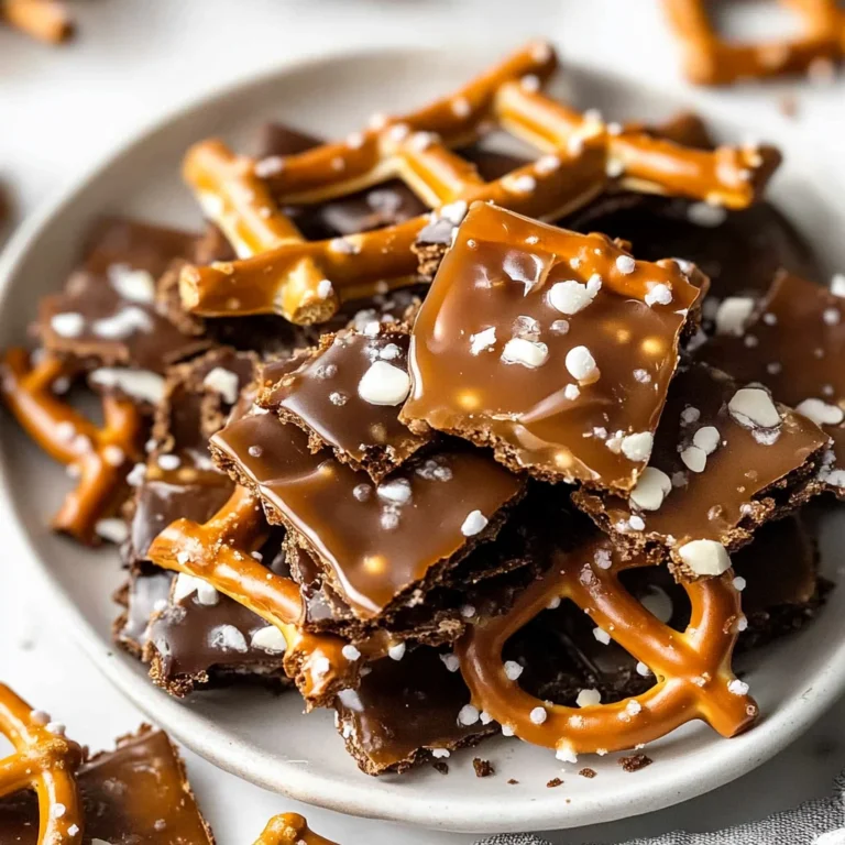 Salted Caramel Pretzel Bark: Sweet and Salty Delight