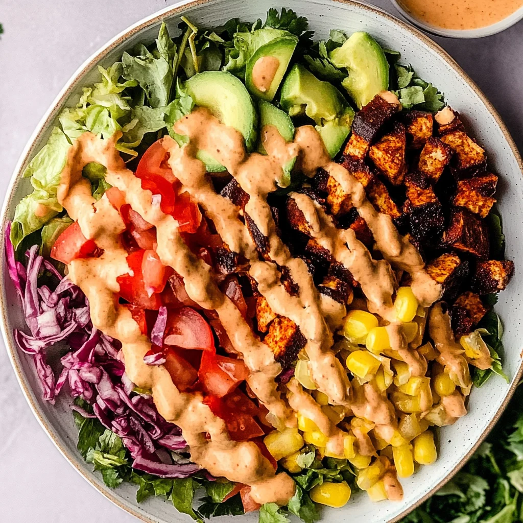 Spicy Southwest Salad: Flavor Explosion in Every Bite