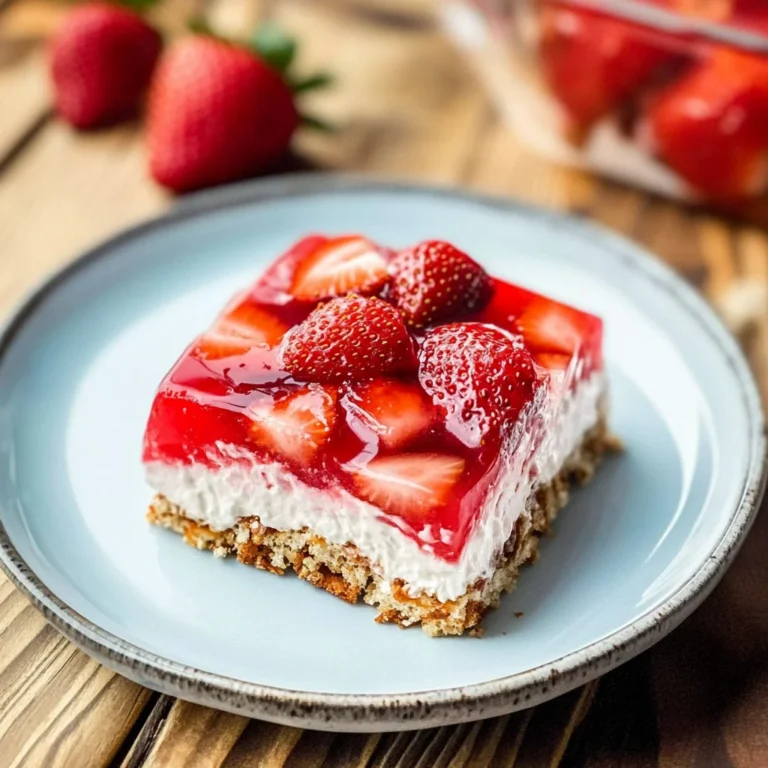 Strawberry Pretzel Jello Salad: Irresistibly Refreshing D…