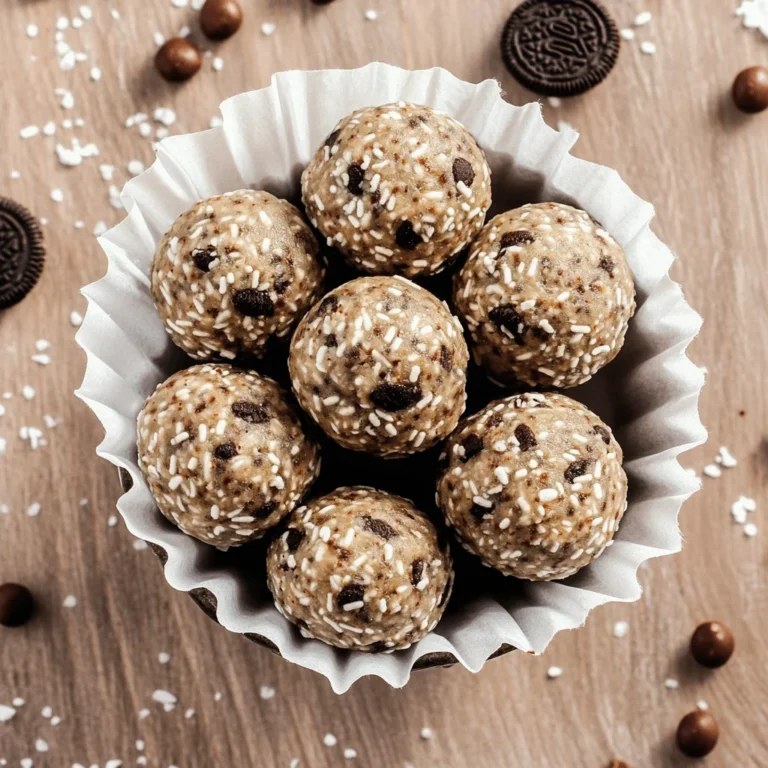 Tasty Oreo Protein Balls Recipe: Indulgent & Energizing T…