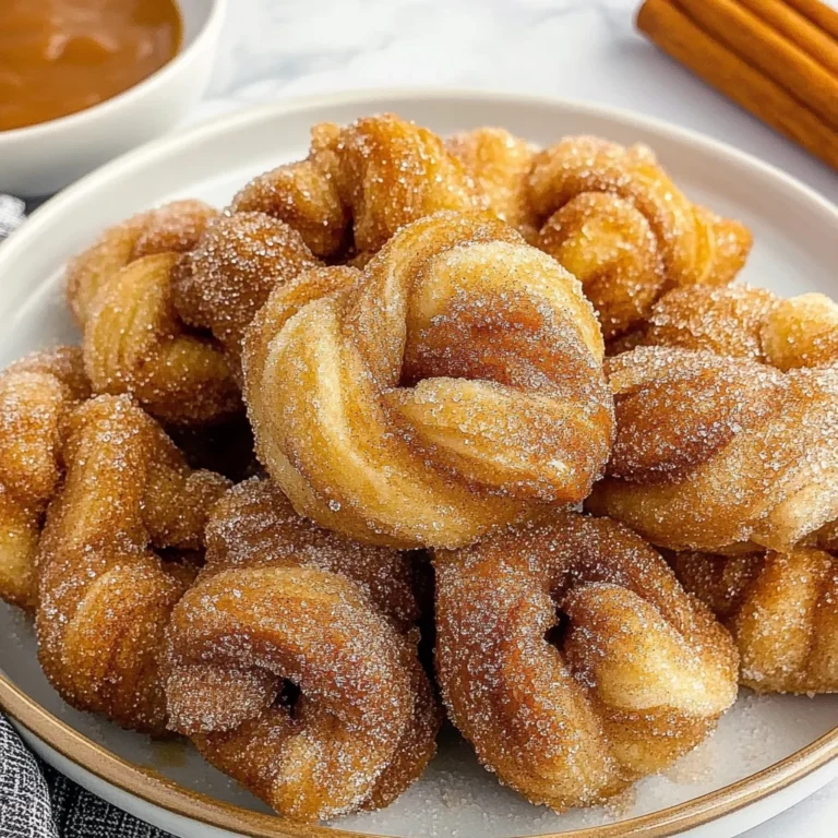 Vegan Cinnamon Sugar Knots: Soft and Sweet Delight