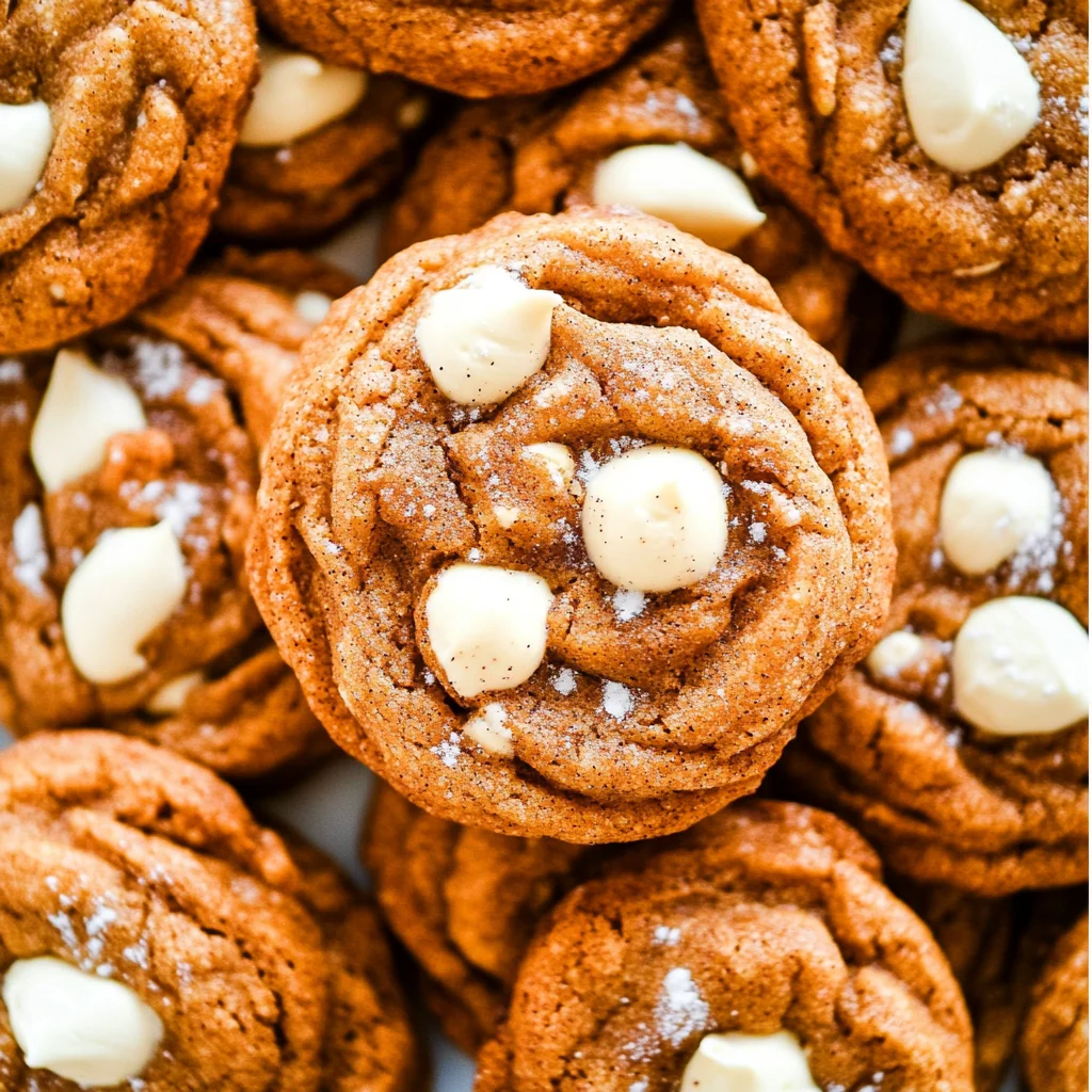 White Chocolate Pumpkin Snickerdoodles: Cozy Fall Treats