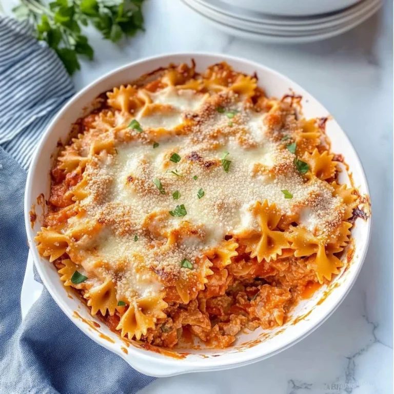 bow tie pasta lasagna: Cozy Comfort Food Delight