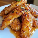 Air Fryer Honey Butter Garlic Chicken Tenders Recipe