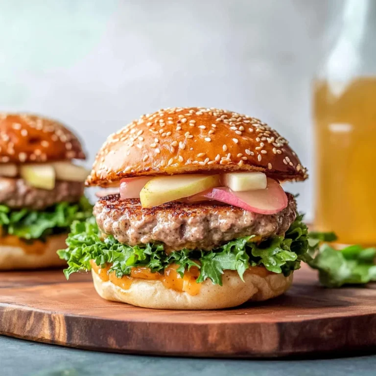 Apple Turkey Burgers: Juicy and Flavorful Delight!